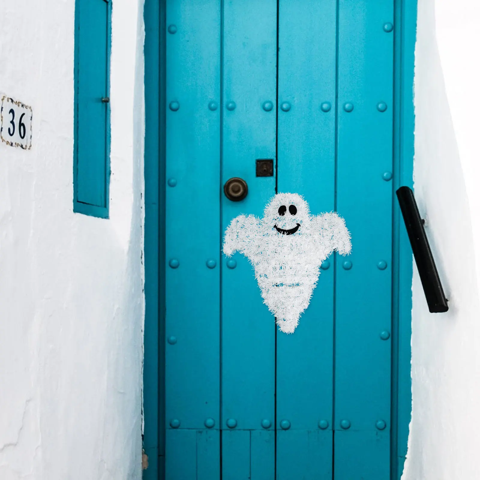 

3pcs Halloween Door Pendants Spooky Hanging Decorations For Party Window Ghost Bat Pumpkin Indoor Outdoor Decor Supplies