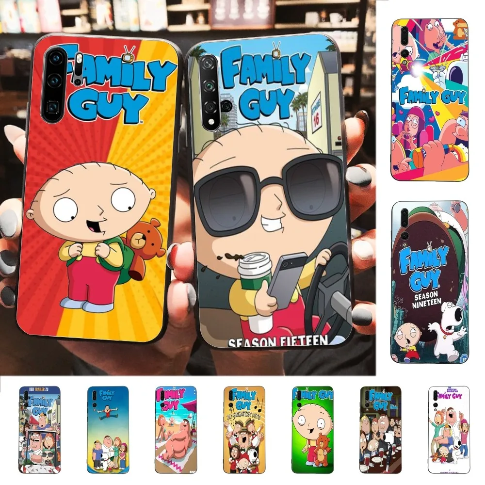 Cartoon G-Guy F-Family Phone Case For Huawei P 8 9 10 20 30 40 50 Pro Lite Psmart Honor 10 lite 70 Mate 20lite