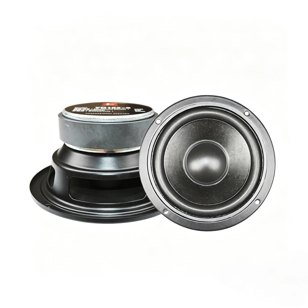 AUIN 2 Stück 4 Zoll Tieftöner-Lautsprechereinheit 8 Ohm 50W 105MM/116MM Subwoofer Bass Audio DIY für Bluetooth-Lautsprecher Heimkino – Detail 8