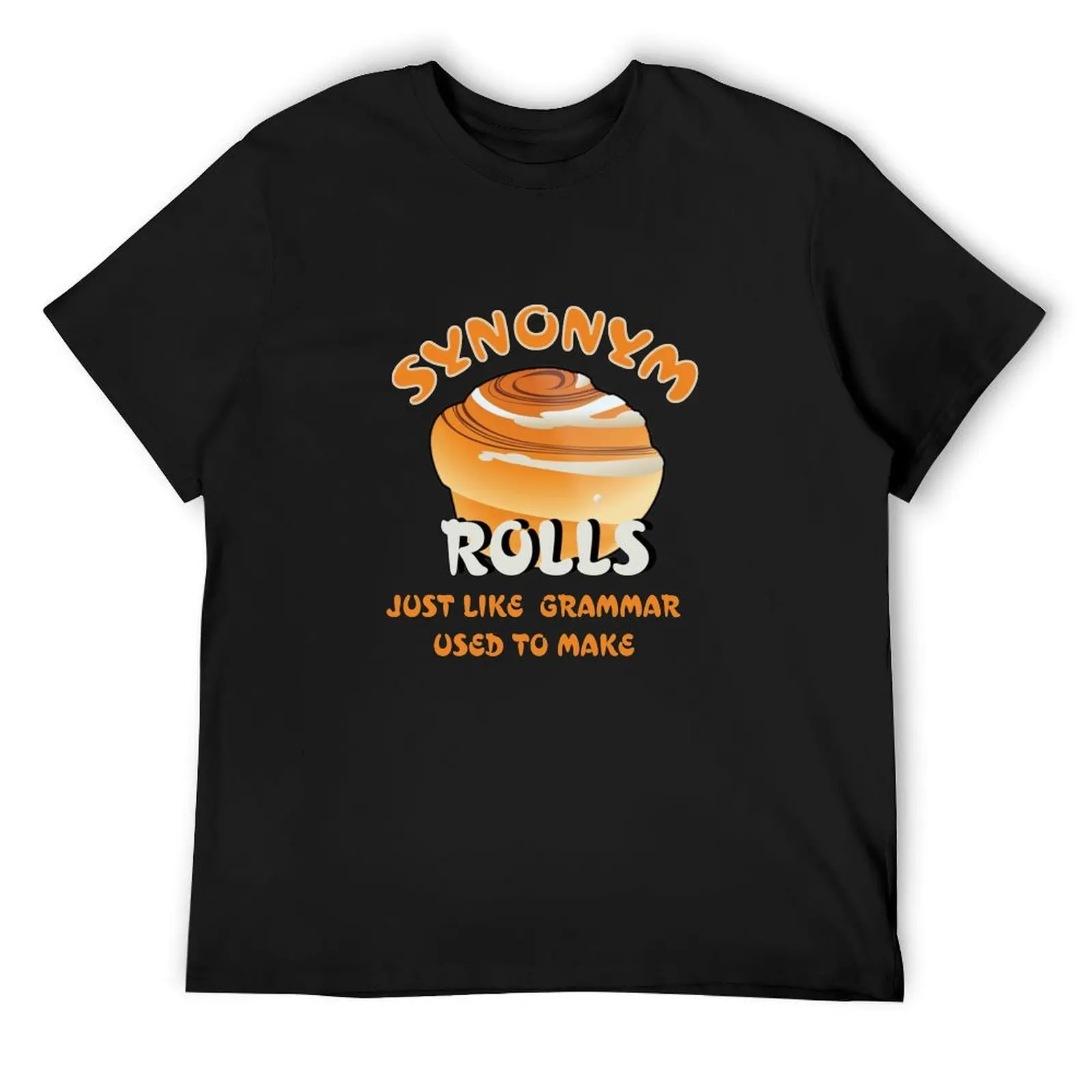 

Synonym Rolls, Just Like Grammar Used to Make T-Shirt baggy shirts korean fashion street wear boys whites black t-shirts for men