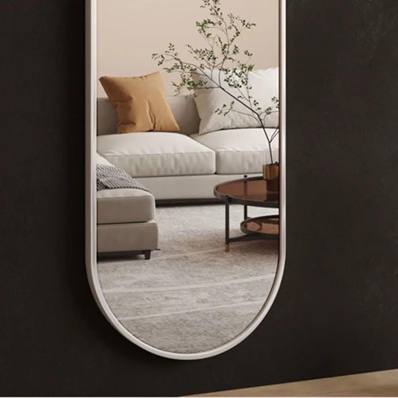 Length Decorative Mirrors Light Antique Makeup Circle Bathroom Decorative Mirrors Wall Decoration Murale Home Accessories