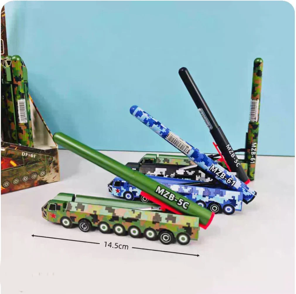 

Новый креативный Dongfeng 61, межконтинентальная ракетка, дизайн, нейтральная ручка, милая игрушка, гелевая ручка, имитация модели, подставка, ручка для подписи