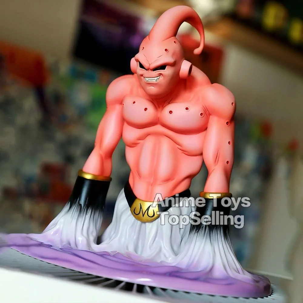 13.5cm/5.31in anime dragon ball figura majin buu figuras de ação estátua pvc desktop ornamentado coleção modelo brinquedos presentes