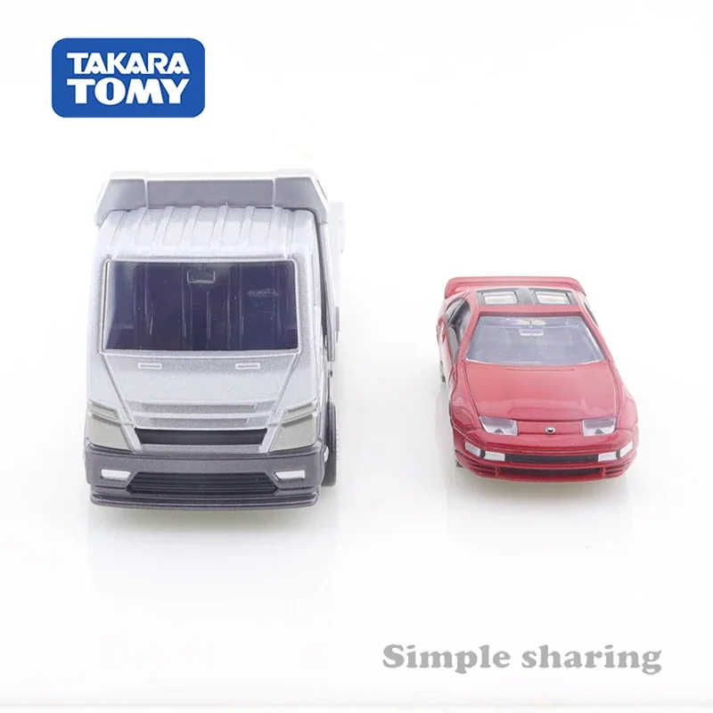 Takara Tomy Tomica Premium Transporter Nissan Fairlady Z 300ZX Twin Turbo Kids Vehicle Diecast Metal Model Toys for Boys Cars