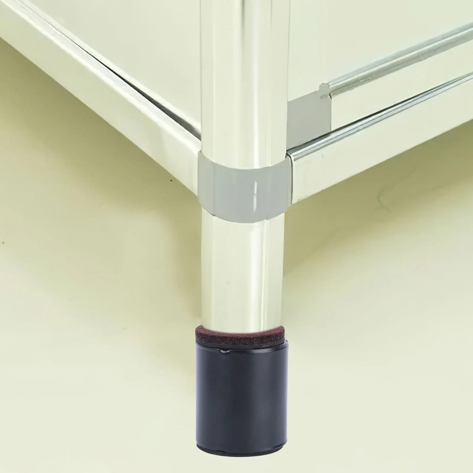 

4pcs Heightening Pads Carbon Steel Riser Anti-Slip Moisture-Proof Durable For Bed Table Sofa Fridge Lifting Pad Furniture Foot