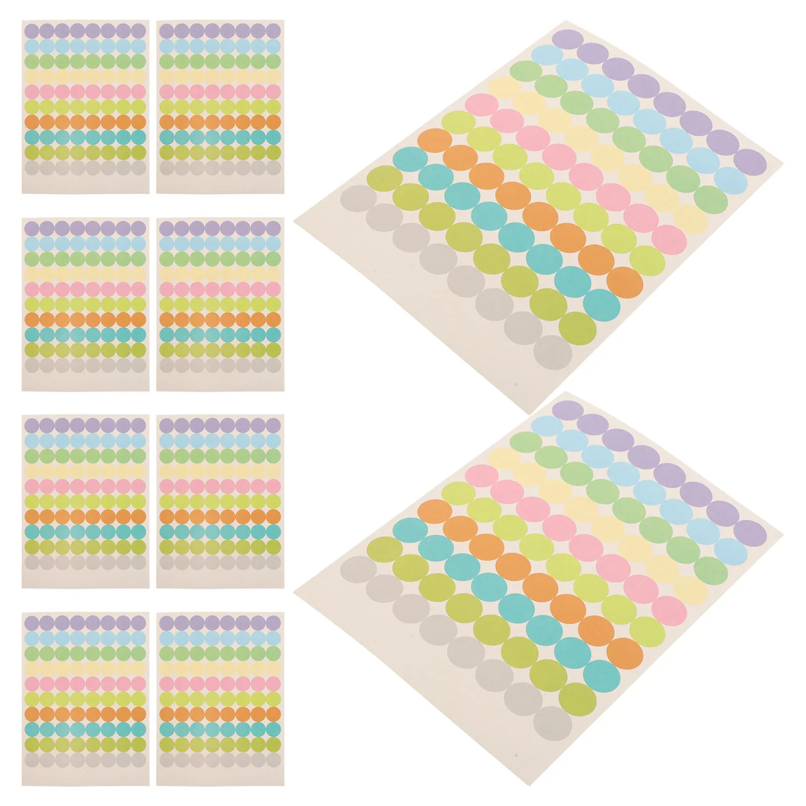 20Sheet Removable Writable Round Essential Oil Bottle Labels 13Mm Printable Lid Stickers for Dropper Bottles Roller Caps Mini view 3