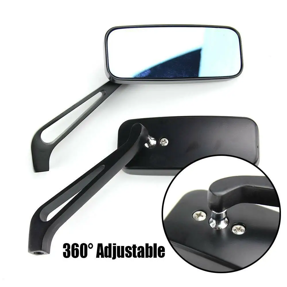 8mm 10mm Motorcycle Rear view Side Mirrors For Kawasaki Vulcan VN 800 900 1500 1600 1700 2000 Custom