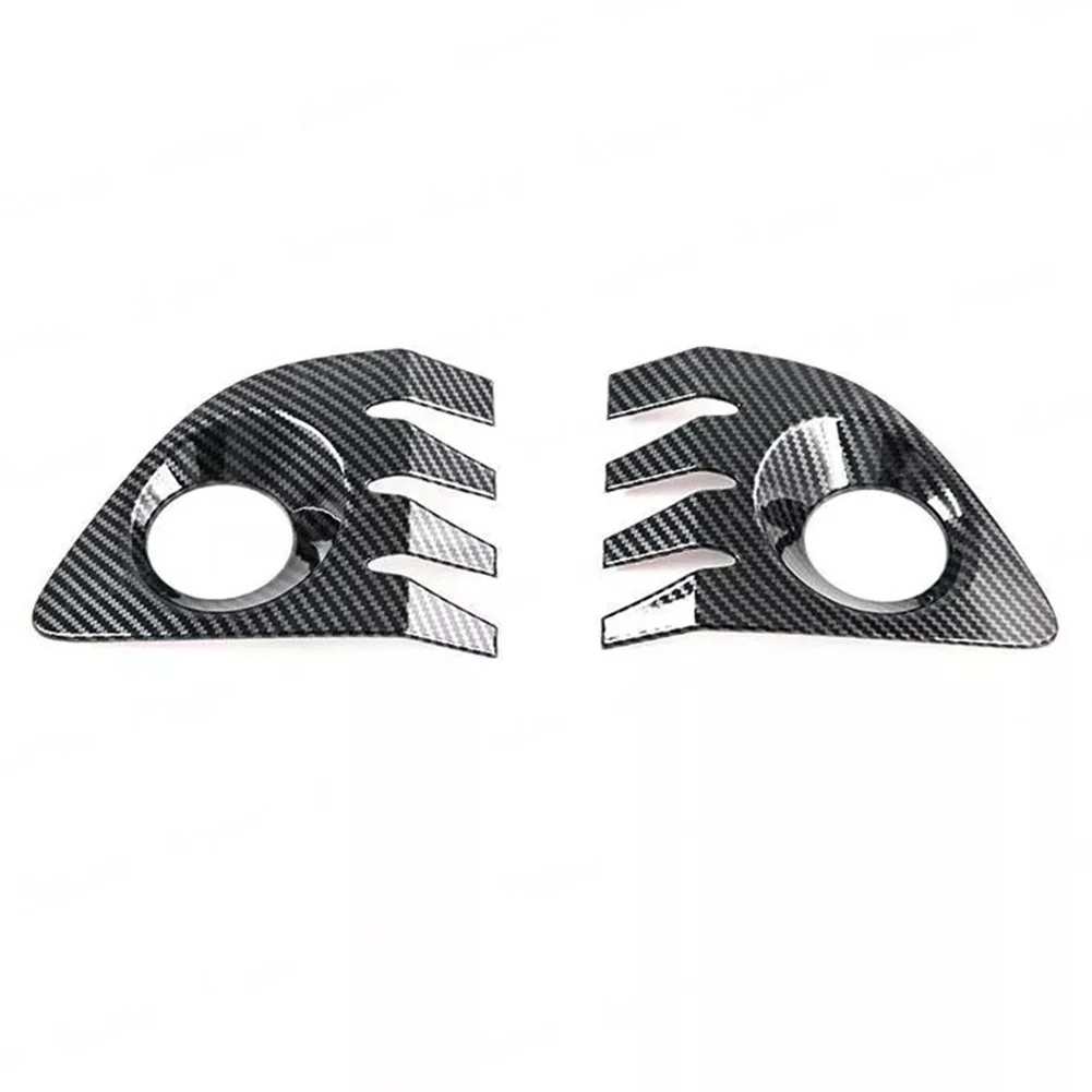 

Car Exterior Accessories Carbon Fiber Fog Lamp Cover Carbon Fiber Light Cover Easy To Use High Universality Fitment