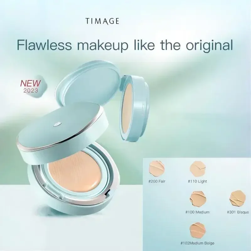 TIMAGE Caitang Native Skin Original Brightening Cushion Cream Foundation Moisturizing Concealer Original Beauty Luxury  Makeup