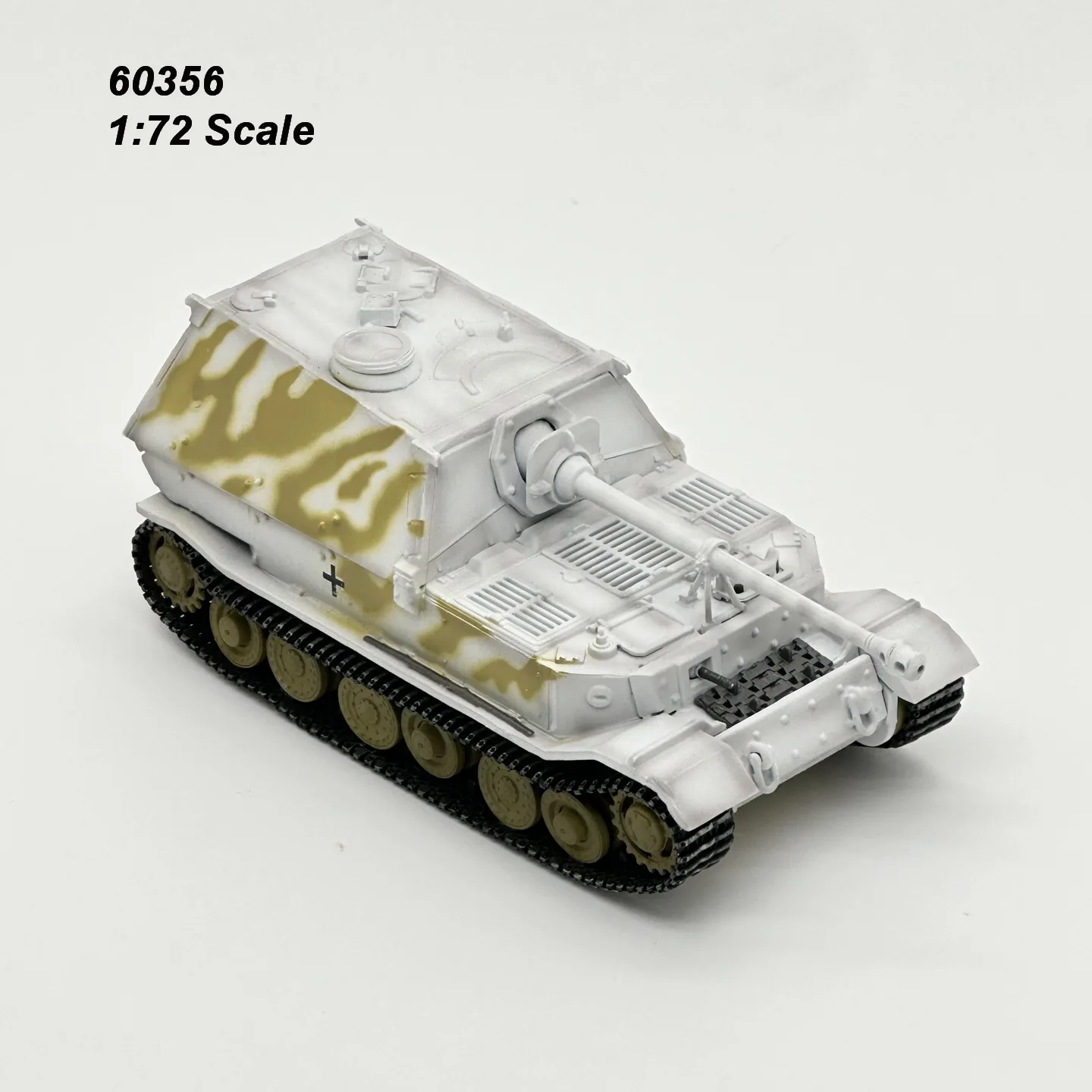 Modelo de dragão 1/72 Elefant Tank Destroyer Exército Alemão sPzJgAbt 614 Frente Oriental 1945 para Coleção de Brinquedos de Plástico NO.60356