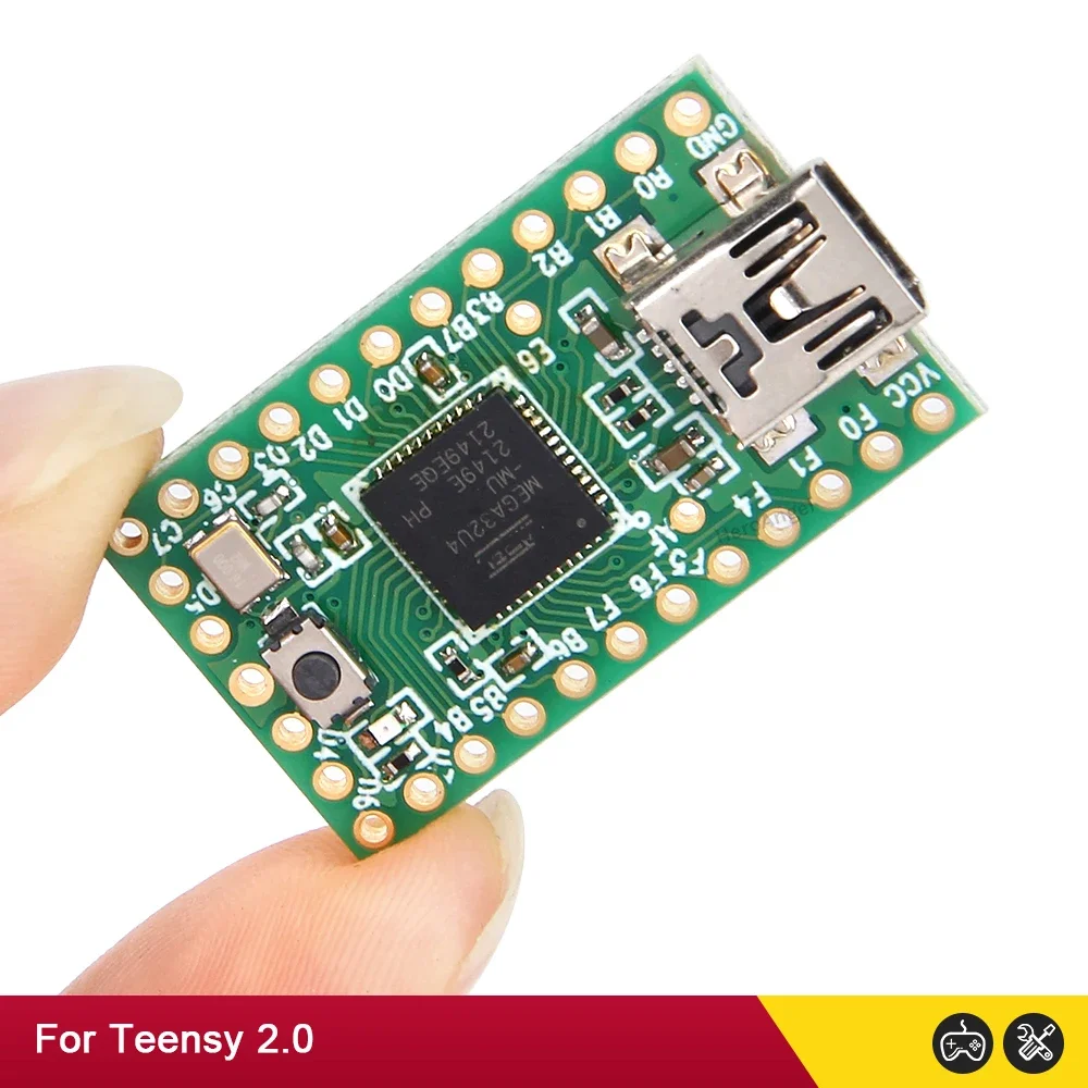 Teensy++ 2.0 AT90USB1286 USB Keyboard Mouse dla Arduino AVR Experiment Board U Disk Teensy 2.0 ATMEGA32U4 Game Console Accessori