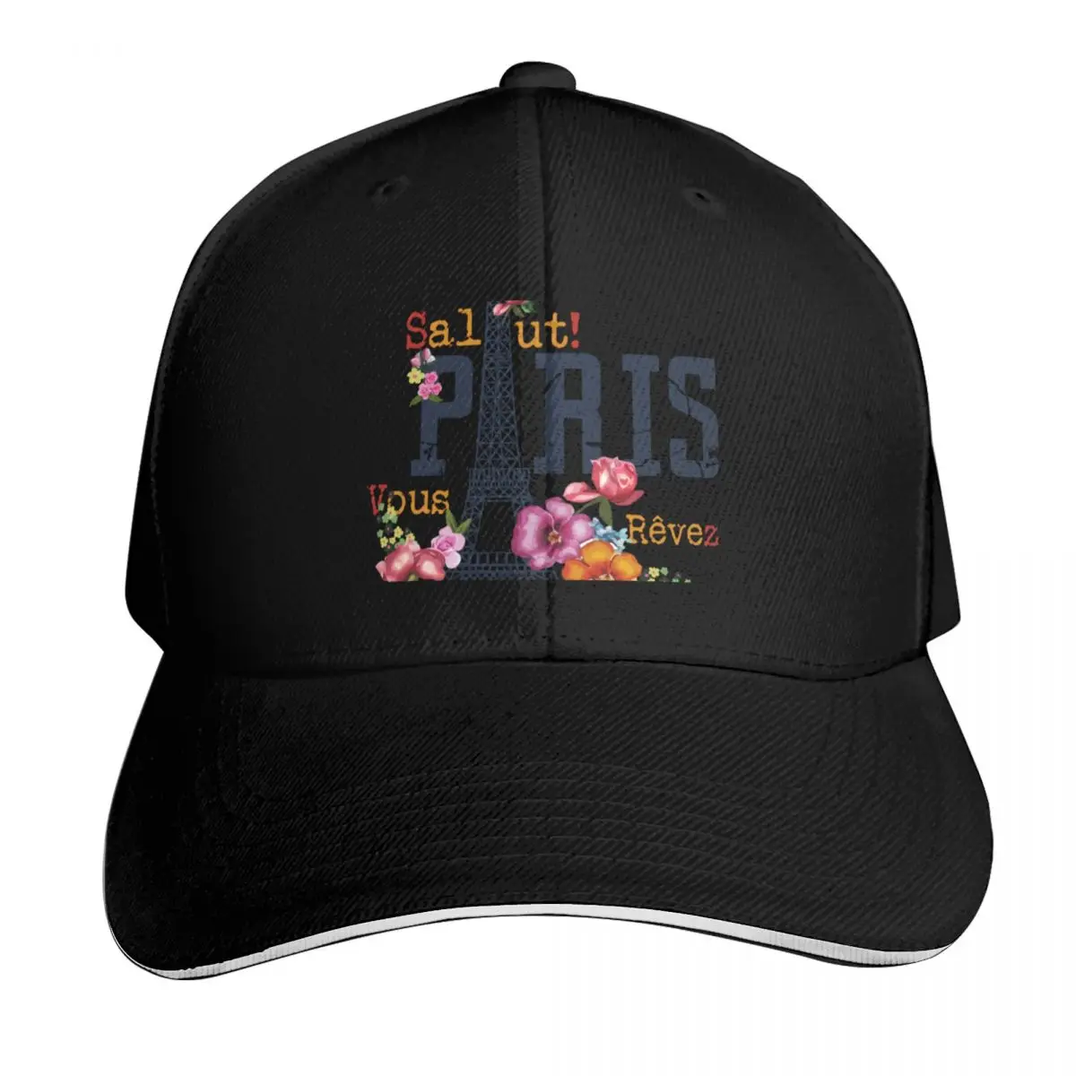 Eiffel Tower Paris, Eiffel Tower Printing, Eiffel Tower Baseball Cap Men Women Casual Summer Sport Sun Cap