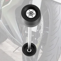 오토바이 프론트 액슬 포크 슬라이더 크래시 패드 떨어지는 수호자 BMW RnineT R nine T R1200R R1250RS R 1200 1250 R RS