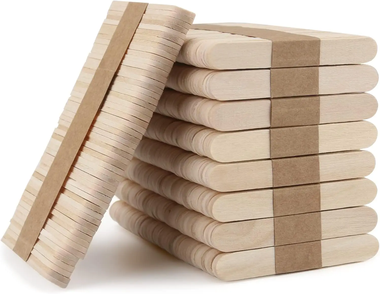 

450PCS 2.5 inch Craft Sticks, Natural Birch Wood Popsicle Sticks for DIY Arts, Home & School Projects