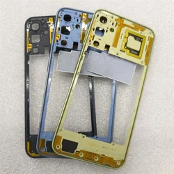 Middle Frame For Samsung Galaxy A15 4G 5G A155 A156 Middle Frame Front Housing Bezel Replacement Part With Side Button Key