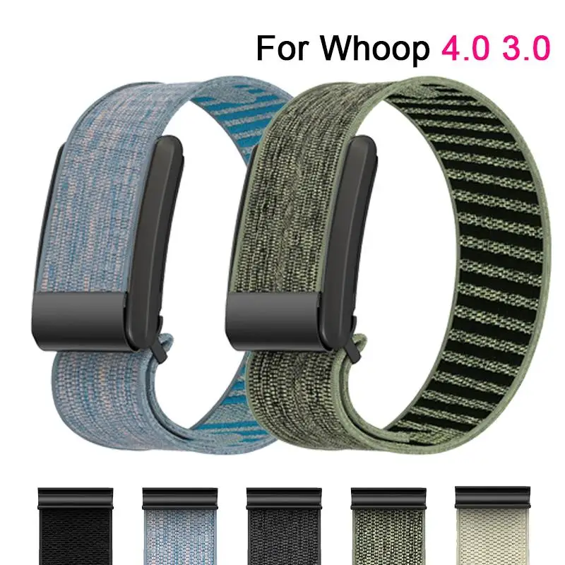 Nylonarmband für Whoop 4.0 3.0 Band Sport Dehnbares Uhrenarmband Correa elastischer Gürtel Ersatz für Whoop 4.0 3.0 Bänder