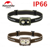 Naturehike Ultra Light 84g Headlamp Emergency Red Light Rechargeable USB Lamp Camping Outdoor Fishing Waterproof LED Headlight