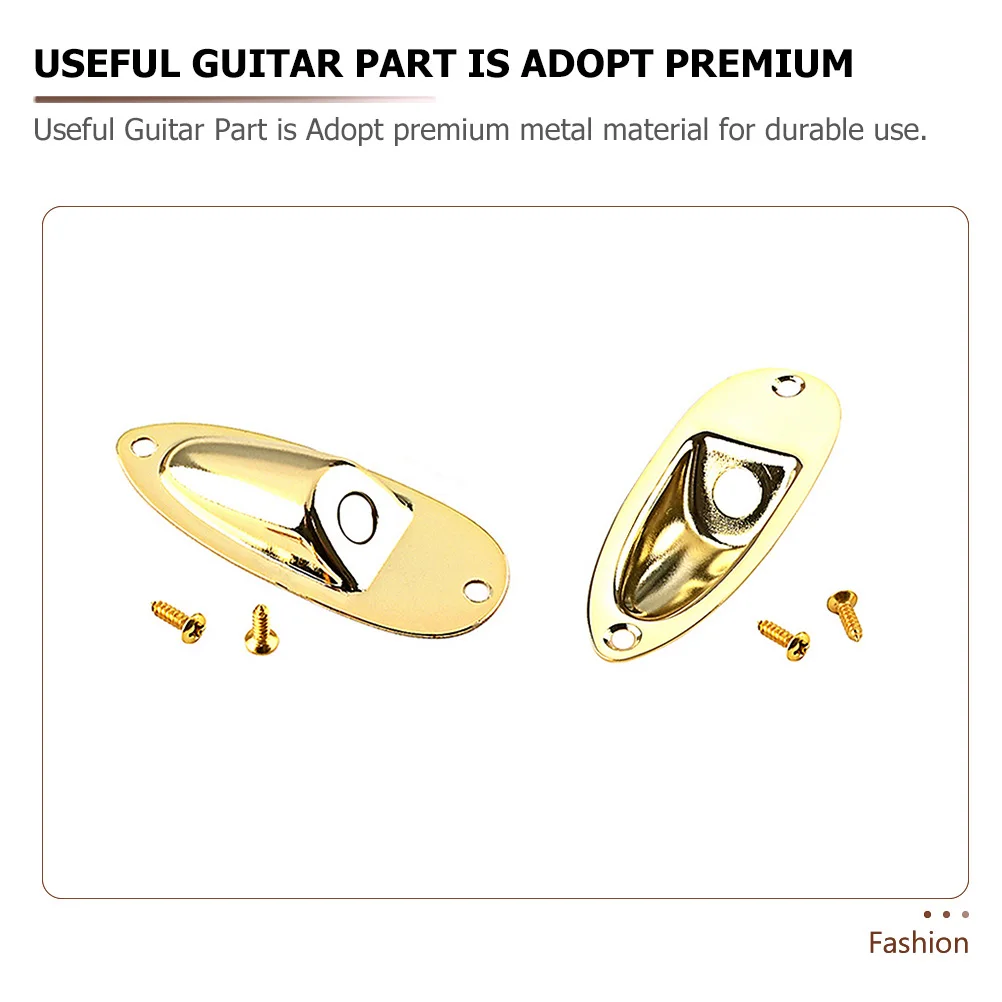 

Accessories Guitar Jack Plate Wear-resistant Replacement Practical Accessory for