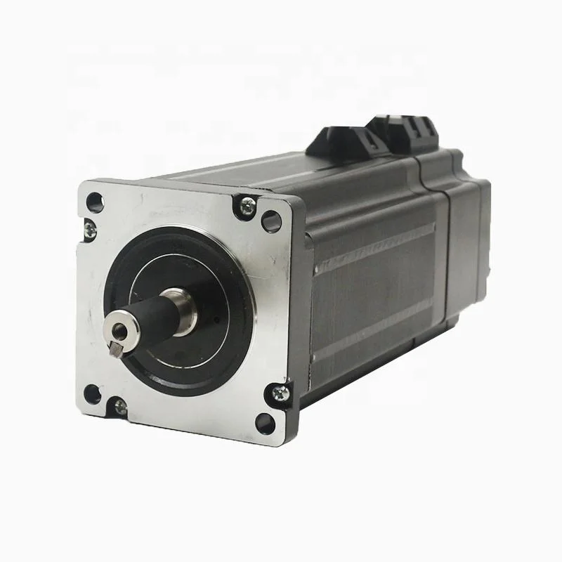 86J12156EC-1000-60-SCG 7.8N.m nema34 high torque hybrid close-loop stepper motor for cnc kit sewing machine with brake