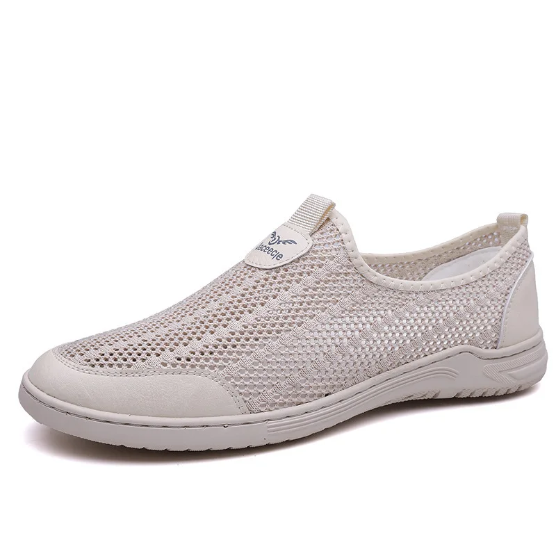 

Лето-Осенняя новая дизайнерская сетчатая обувь для мужчин, однотонные модные повседневные спортивные кроссовки, мужские дышащие легкие кроссовки для мужчин