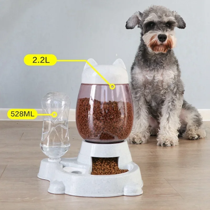 pets Automatic water Feeder for Cat Dog Drinking Bowl Pet Food Dispenser Bottle Practical Cats and Feeding Tool mascotas dogs