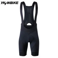 YKYWBIKE-pantalones cortos con pechera para ciclismo para hombre, ropa para exteriores, paseo en bicicleta, 6 horas, acolchado, medias con pechera, ropa de ciclismo para hombre, pantalón corto de montaña