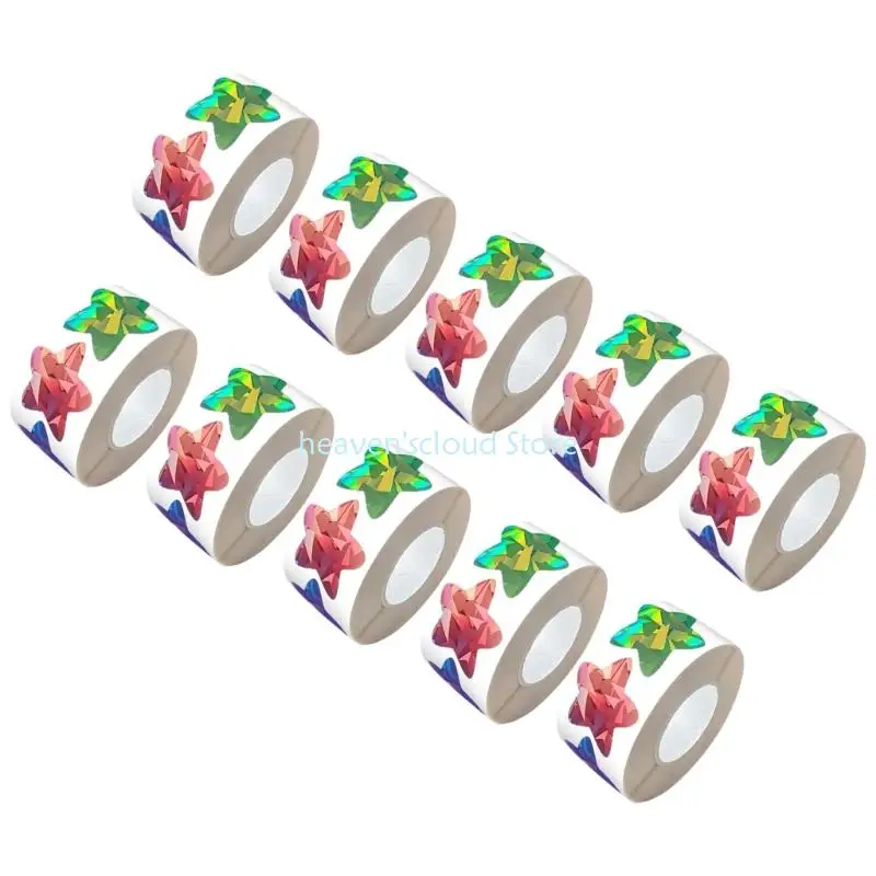 

Y88B 5000pcs Heart/Star Sticker для скрапбукинга Journ