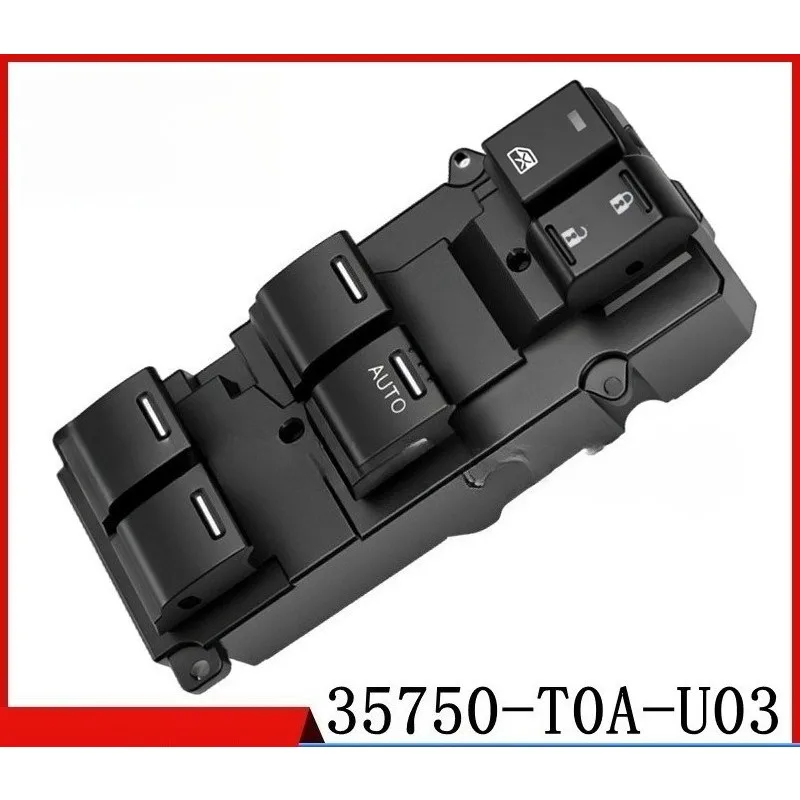 Compatible with Honda CRV right-hand drive glass lifter switch 35750-T0A-U03 electric window control button