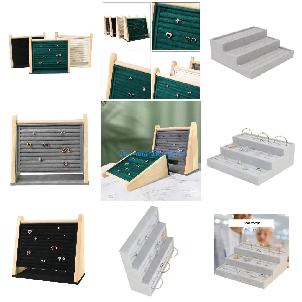 

HX6F Attractive Jewelry Rack Efficient Organizing Shelf for Earrings and Accessories