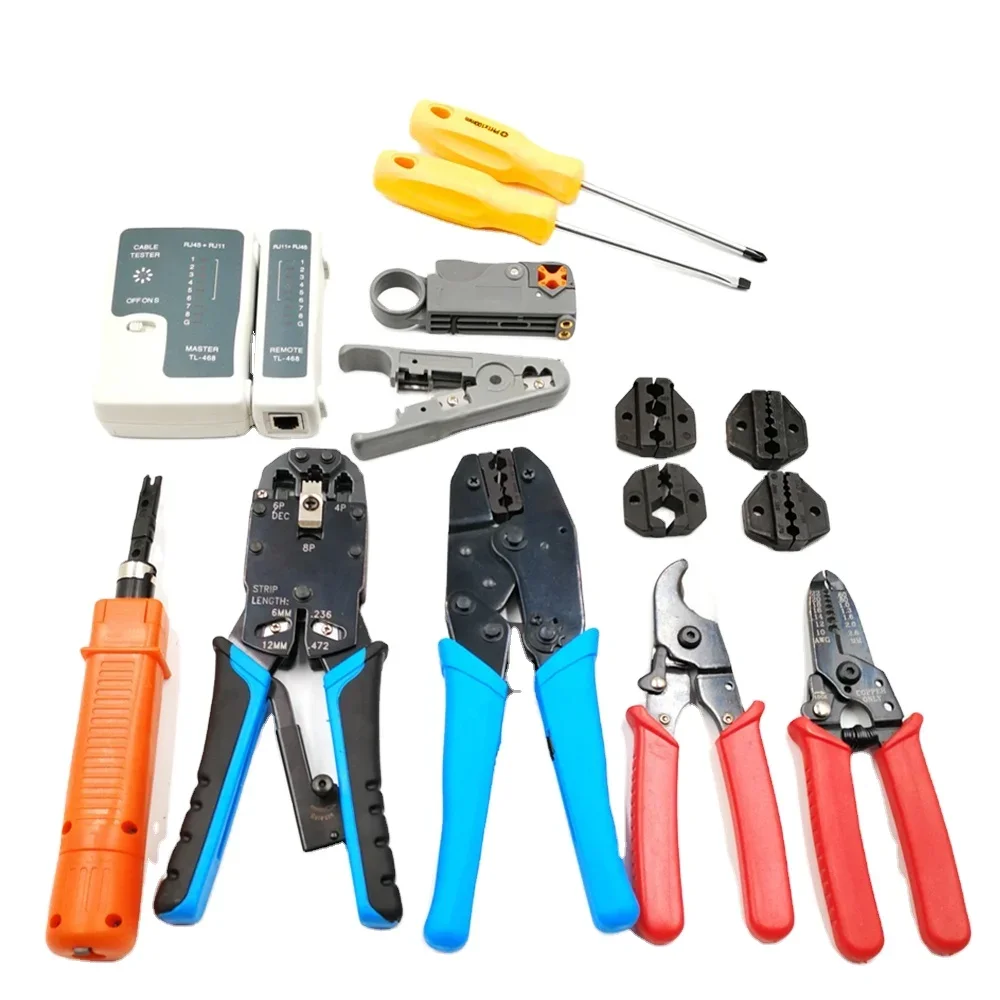 Network Hand Tools Kits TL-K4015 Daily Used for Cable Installation and Tester