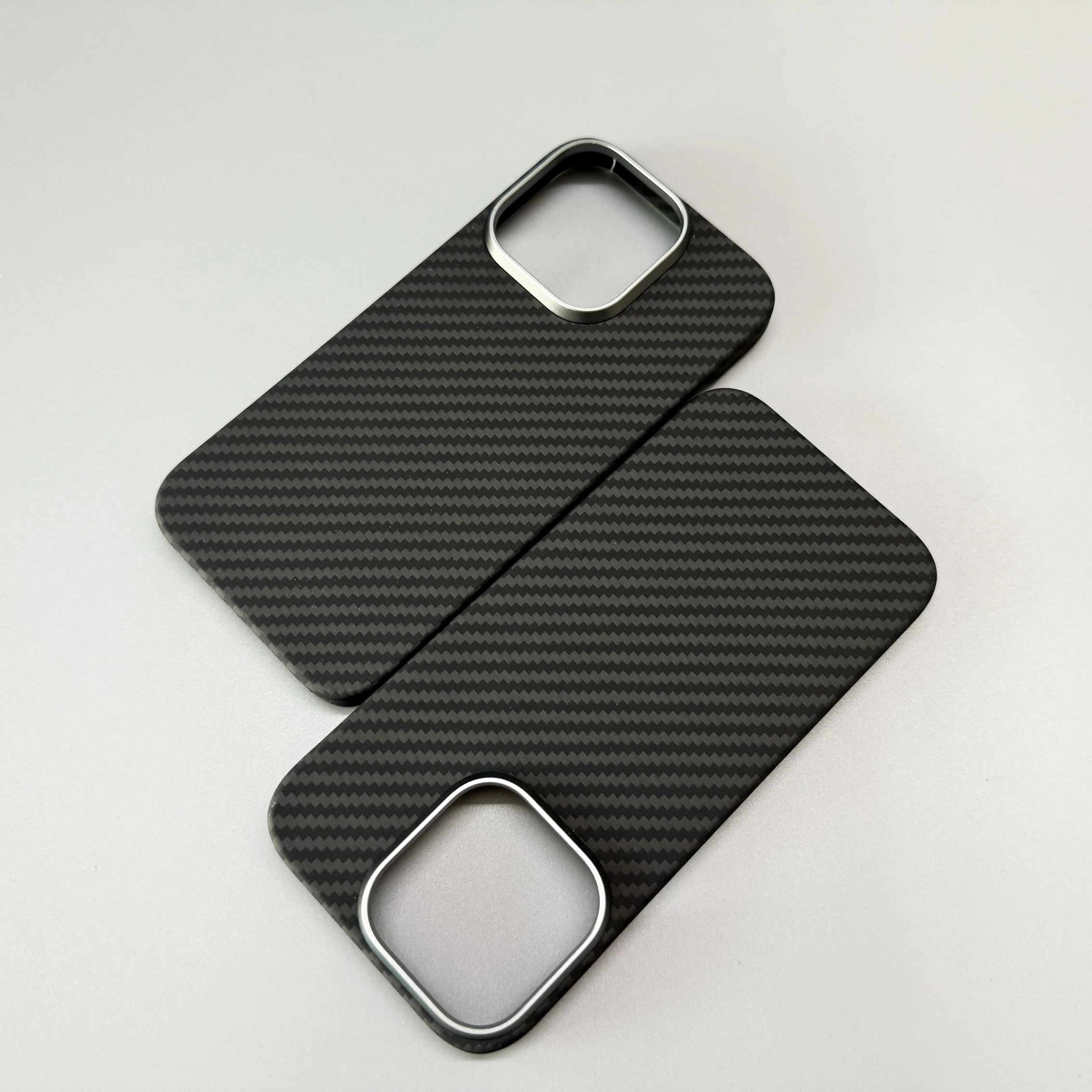 For iPhone 16 Pro Kevlar Phone Case iPhone 16 Pro Max Aramid Fiber Back Cover Carbon Fiber Case