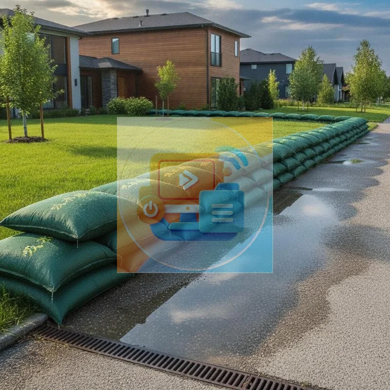 Flood Barrier Bag - Snel op te zetten, zelfopblazende, waterabsorberende