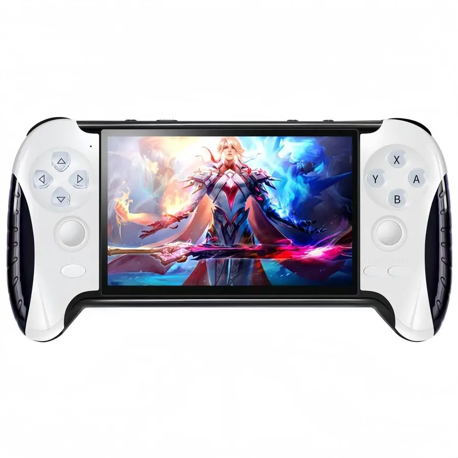 Portable Video Game Console Creative Controller Design Multiple Emulators MP4 MP3 EBook TV Output Casual Puzzle Handheld Retro V