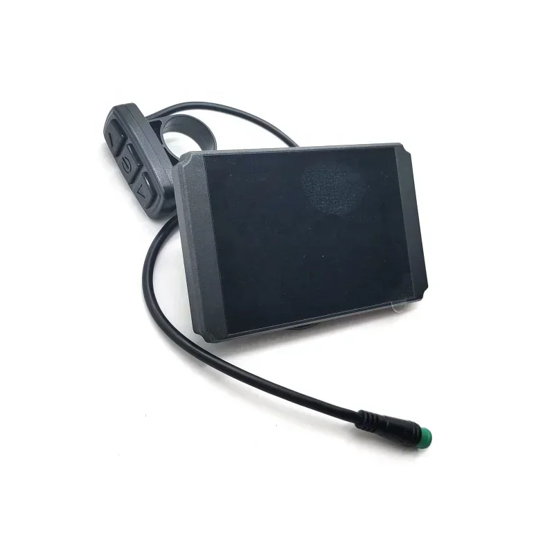 48V LCD 8HU Waterproof Connector Display for Electric Bikes Parts KT Controller