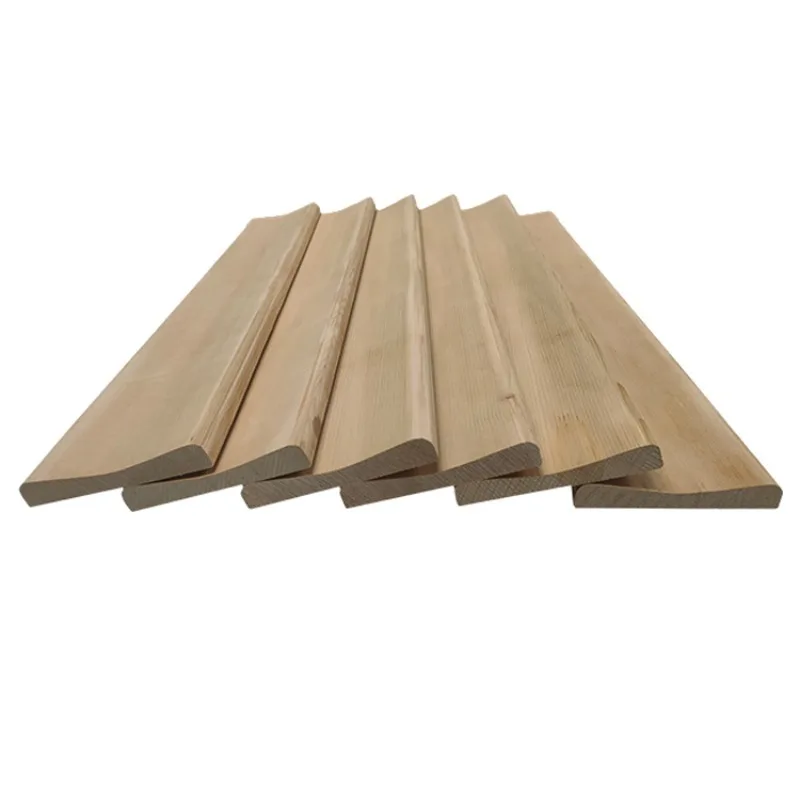 Soundproof Acoustic Wood Wall Panels Slat Interior Wall Decor Wood Paneling for Walls and Ceilings view 2