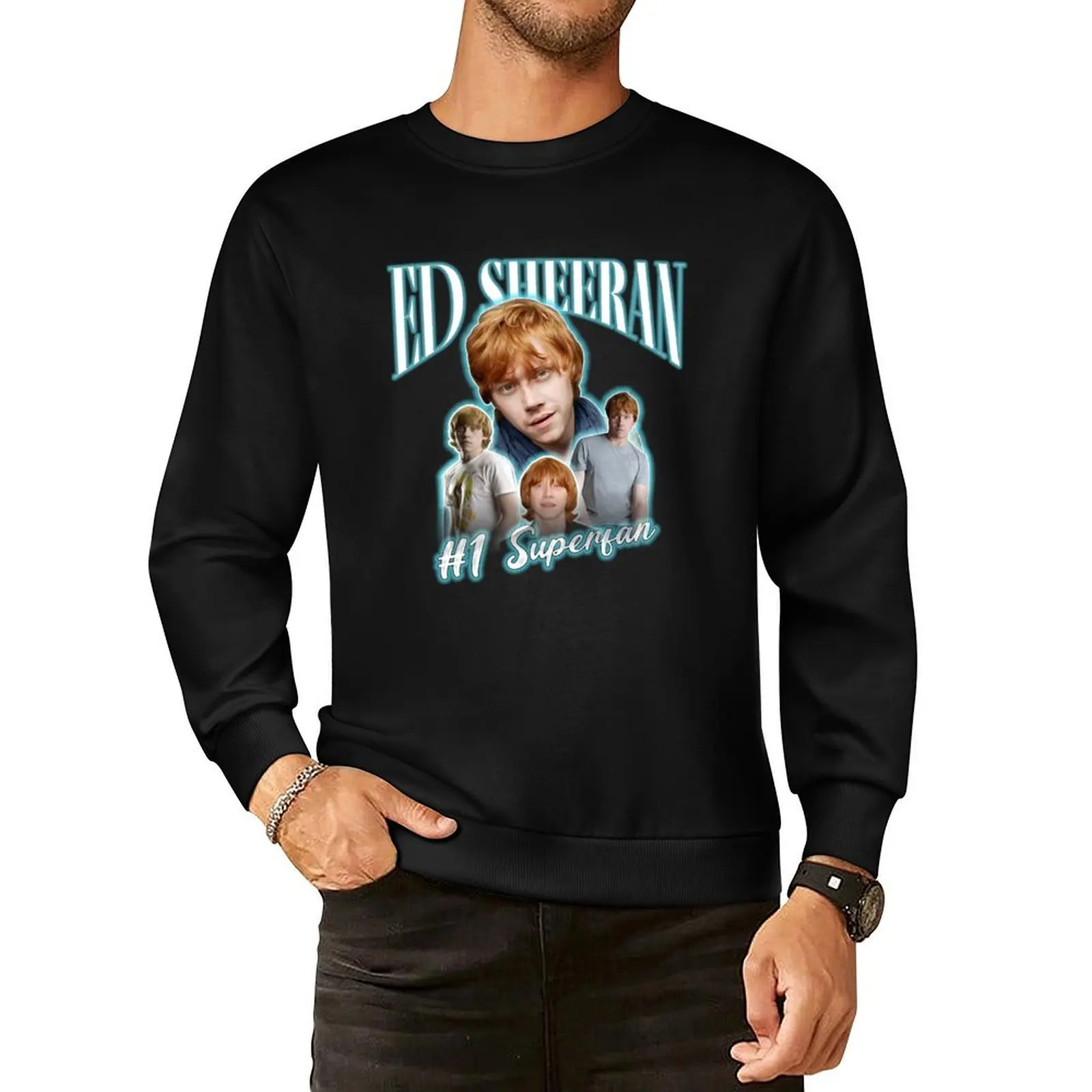 

ALL Star I love Ed Sheeran Pullover Hoodie autumn clothes men's sweat-shirt set tracksuit men anime sweatshirt