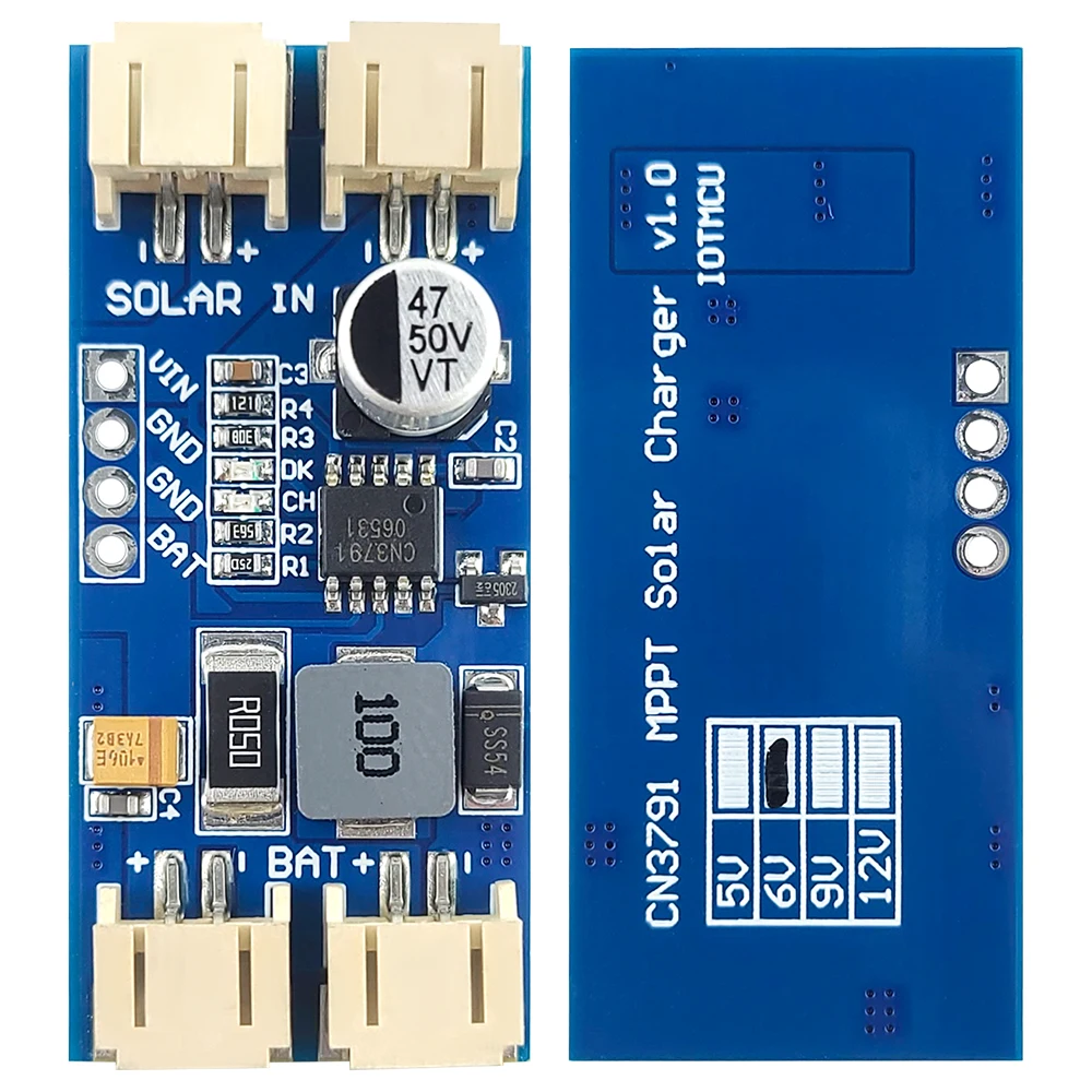 Cn3791 mppt painel solar 3.7v 4.2v módulos de placa de carregamento de bateria de lítio 6v 9v 12v carregador solar de baixa potência