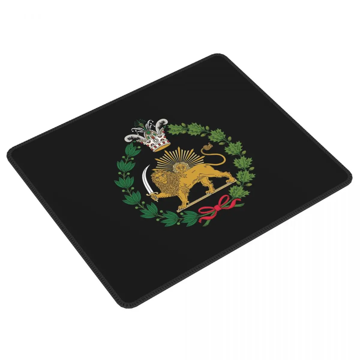 Multi-size Mouse Pad Iran Flag Emblem Persia Sun Lion Gamer PC Laptop Mats Keyboard Carpet Computer Gaming Accessories Desk Mat