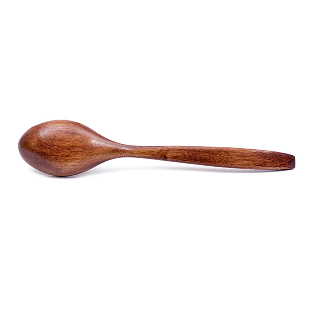 

5 Pcs Spoon Set Natural Color Anti-scalding Hot Kitchen Spoons Soup Kitchen Tools Household Restaurant Hotel Barware