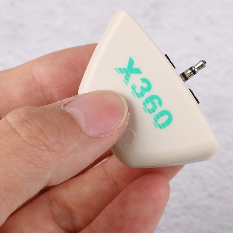 Adaptador de Audio con micrófono para xbox 360, 1 unidad