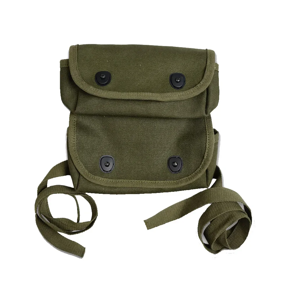 

WWII Outdoor Magazine Pack Tactical Equipment Combination 2 Plaid Wallet Small Storage Bag Vintage Camping Accessories Storage