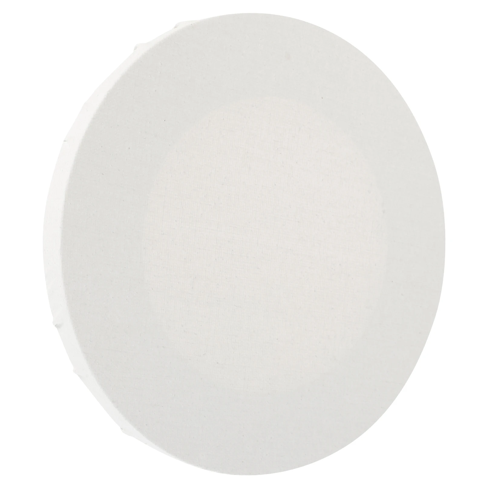 

20cm Round Oil Painting Frame Wooden Canvas Board Blank Boards for Acrylic Practical Student Tool Natural Texture