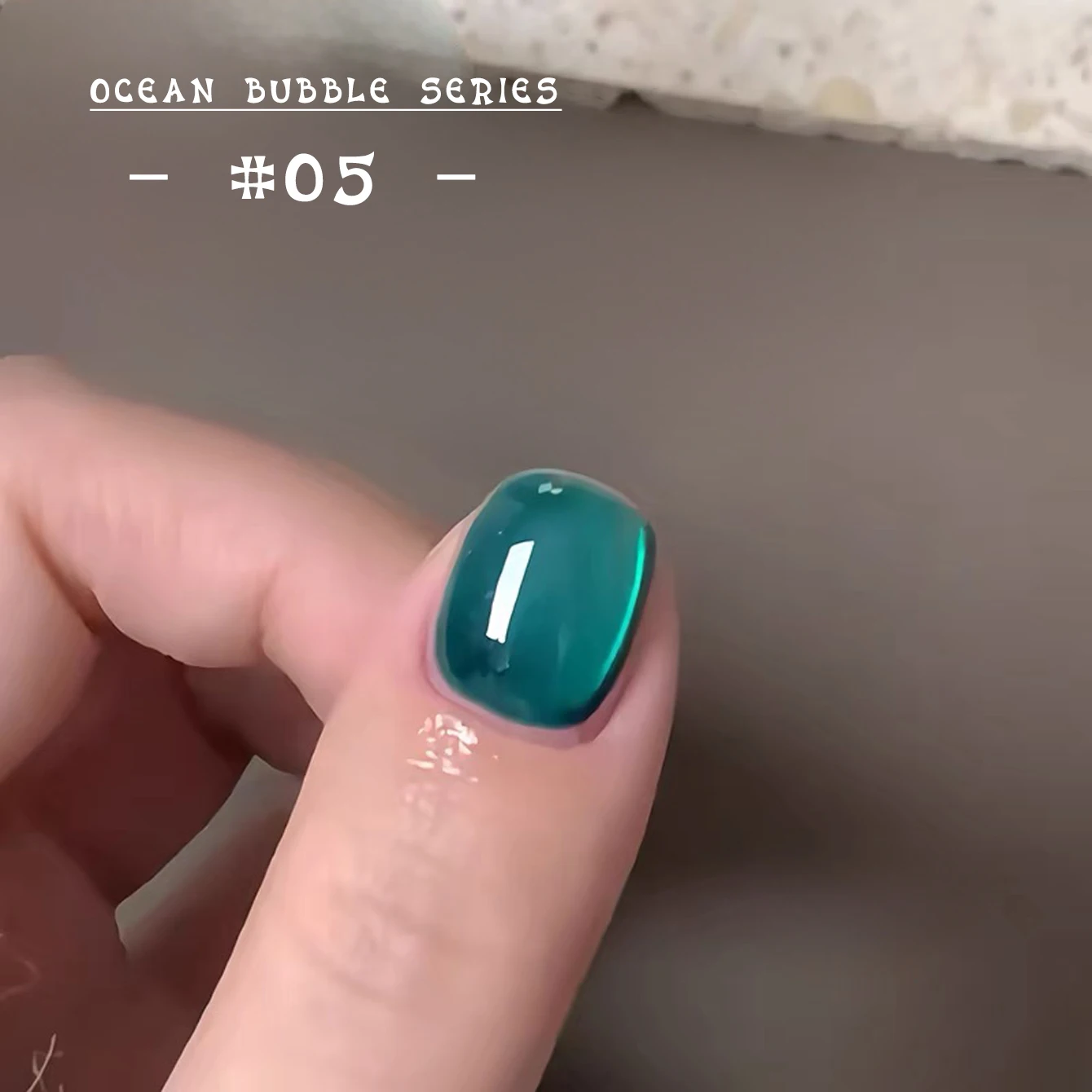 MIANEL 12ML 1-7 pièces rose eau or océan bulle verre perle oeil de chat Gel vernis à ongles 2025 nouveaux ongles d'été ongles bleus trucs d'ongles