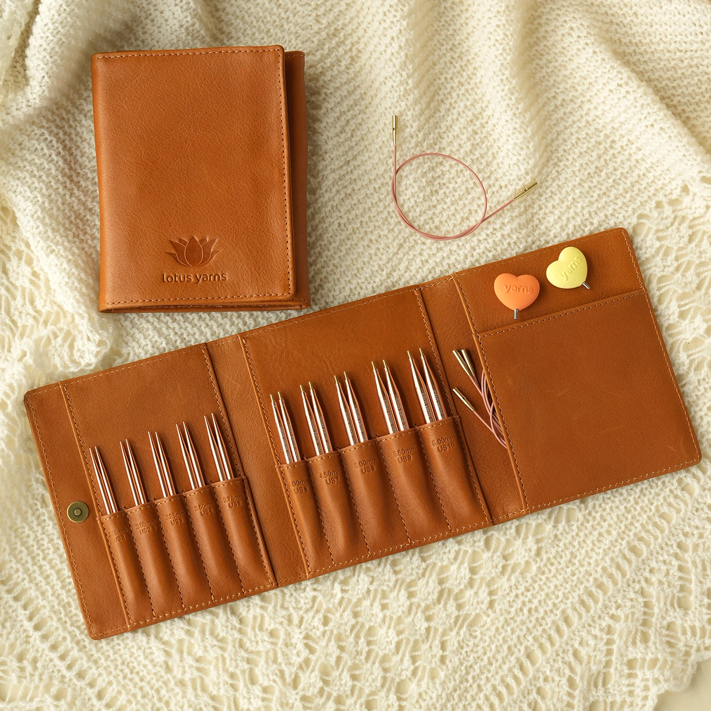 Lotus Yarns ALPS 3.5‘’ Interchangeable Circular Needles Set 3.5