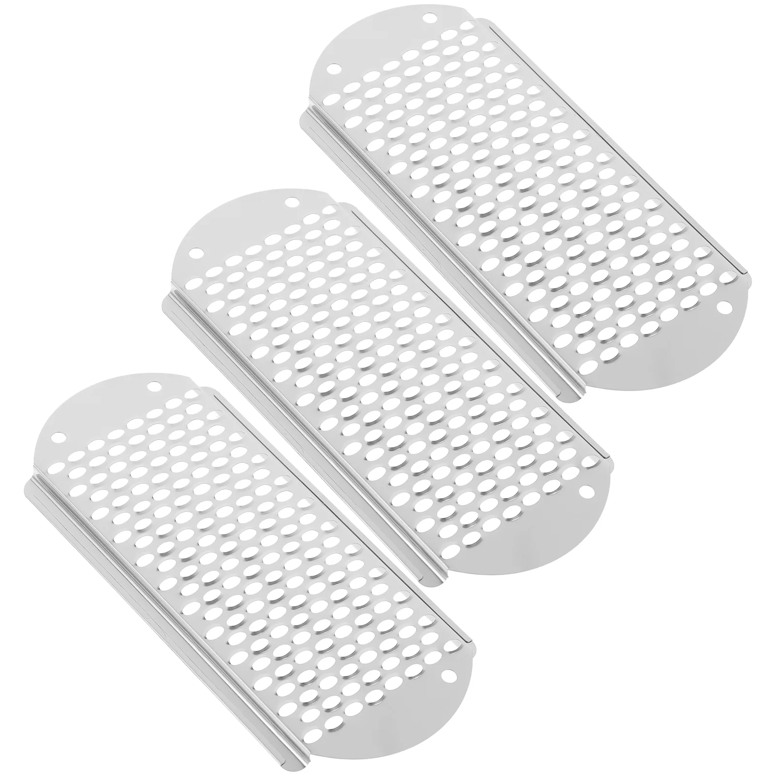 3 Pcs Pumice Stone Foot File for Salon Scrubber Crusty Files Feet Grater Dead Skin Stainless Steel Shaver