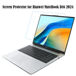 For Huawei Matebook D16 2024 Screen Protector for MCLF-X MCLG-X 0.3MM 9H HD Transparent Laptop Tempered Glass Protective Film
