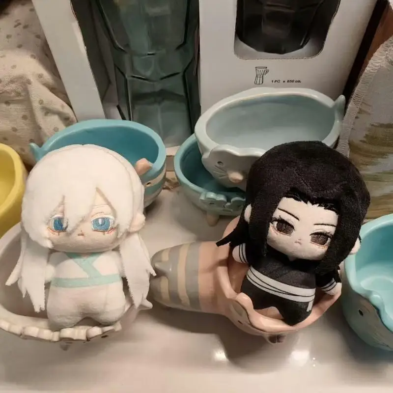 Reverend lnsanity الحب العظيم الخالد زون غو يو فانغ يوان باي بينغ سمة 10 سنتيمتر دمية القطن دمية المحيطة