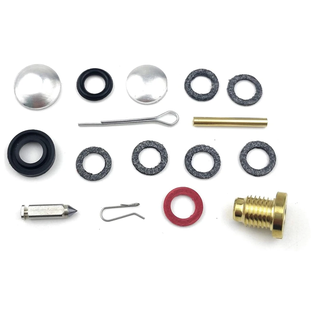 Carb Rebuild Kit 439071 with Float Replaces Johnson Evinrude OMC/BRP Outboard 3 4 5 5.5 6 7.5 10 15 18 HP Carburetor