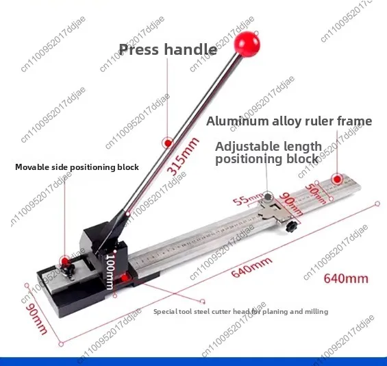 Manual Creasing Matrix Cutting Machine - Precision Cutter for Die-Cutting Crease Matrix