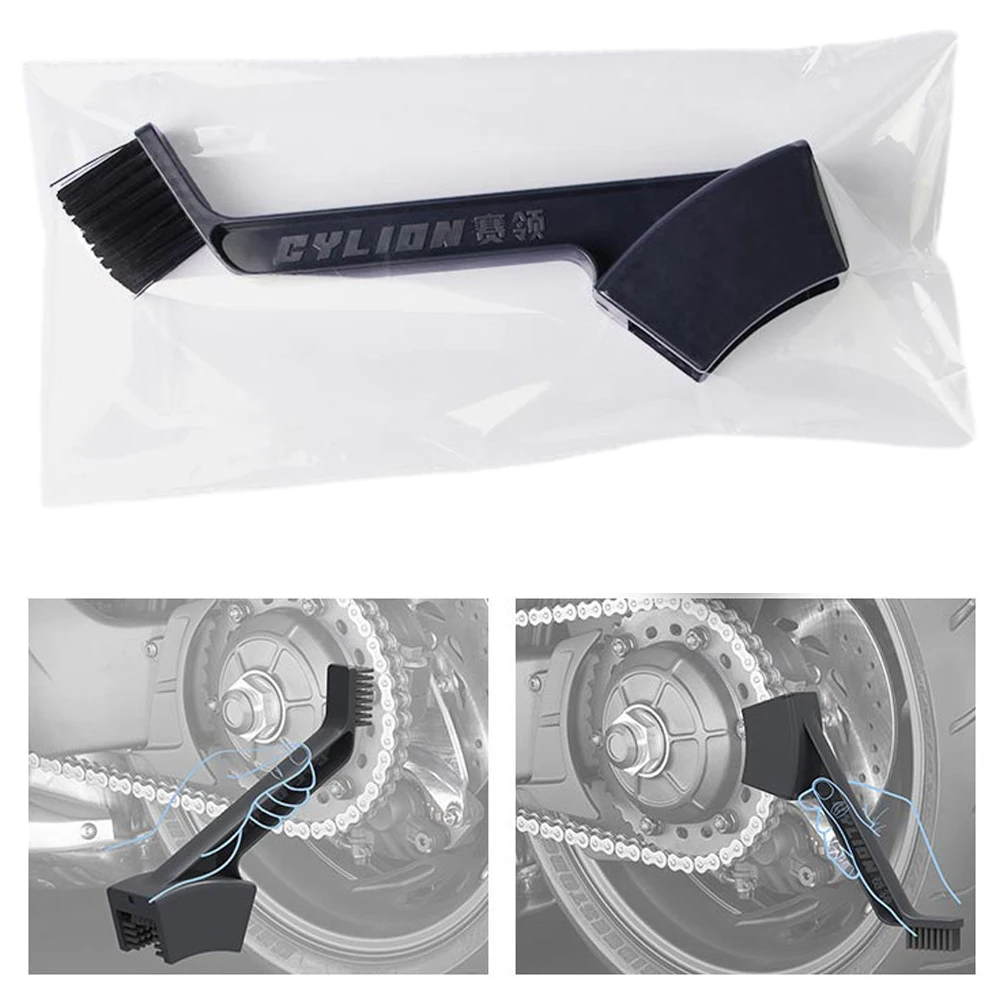 

Щетка для чистки мотоцикла Щетка для чистки цепи мотоцикла Омыватель велосипедной цепи для дорожного горного велосипеда